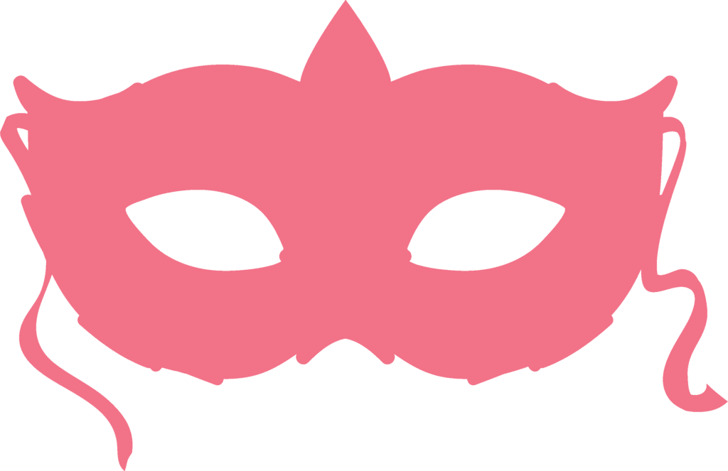 Nouveau symbole libertin universel : le masque rose et noir Madintouch