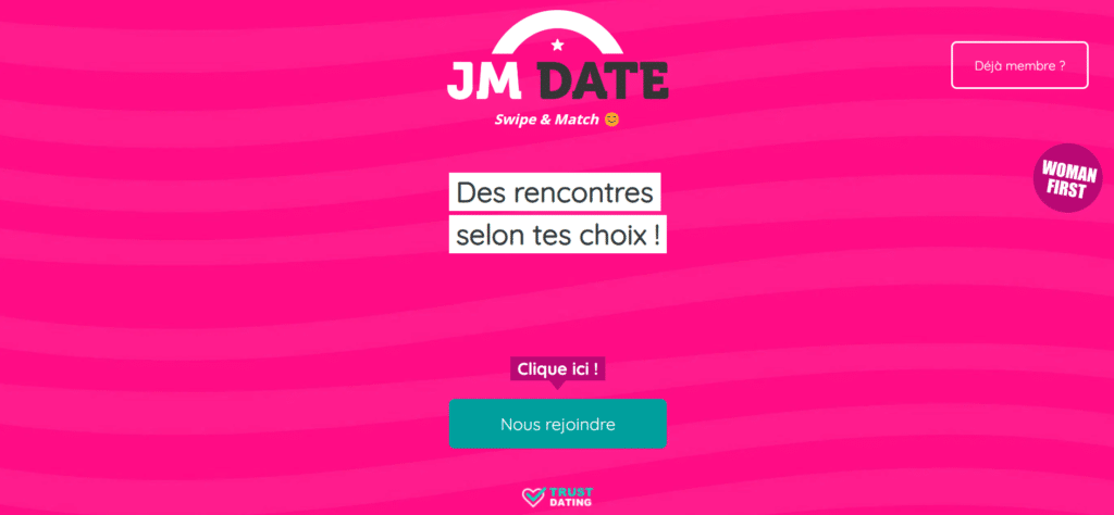 JM Date page d'accueil - Rencontre libertine 2026