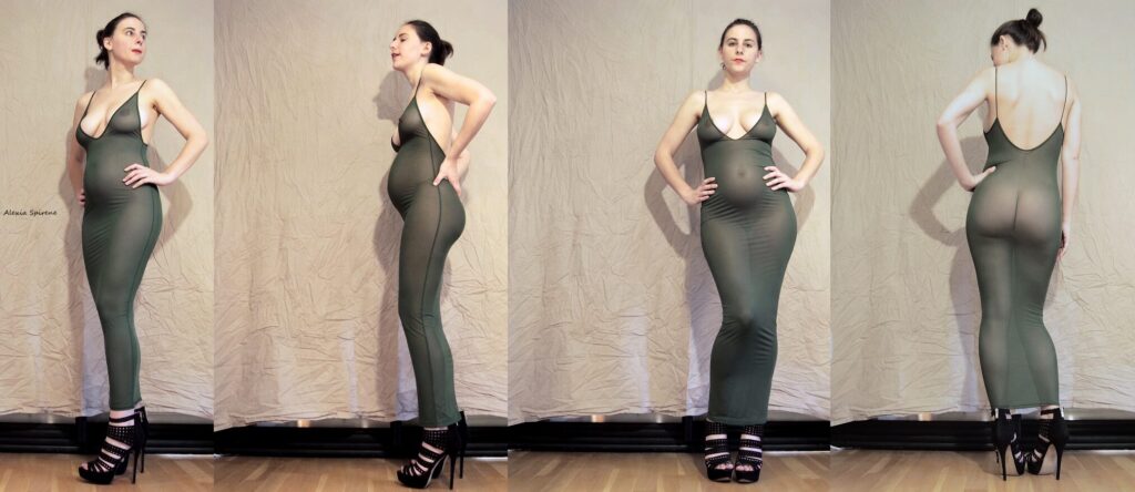 Bordeaux à dépassé tout le monde! 1 Alexia Spirene Preg 17weeksb